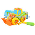 21cm forklift truck free wheel DIY toys,educational toys